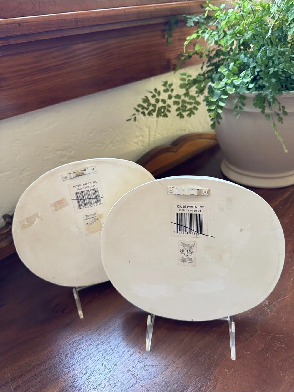 House Parts Inc Dragonfly Plaques Wall Decor One Set of Two (2)
